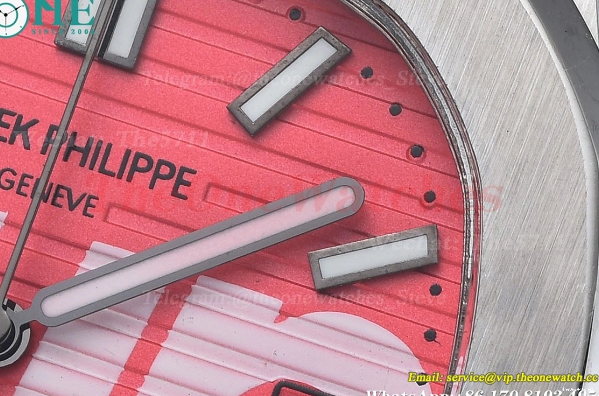 40mm MY8215 LE GDF SS Nautilus Dial Red Sup 0109